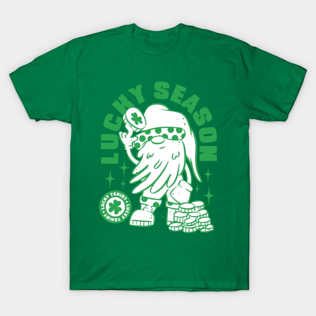 St. Patrick's Day - Lucky Season T-Shirt by Silly Pup Creations